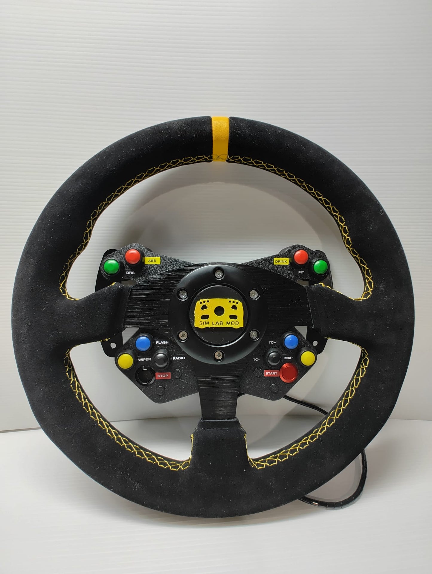 VOLANTE 320MM IN ALLUMINIO E ALCANTARA